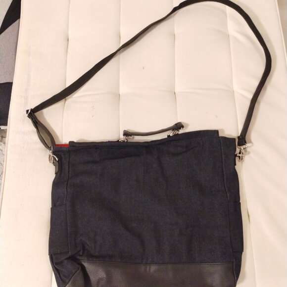 NEW DEPECHE MODE DENIM MESSENGER BAG From GLOBAL SPIRIT TOUR VIP PACKAGE - Picture 6 of 6